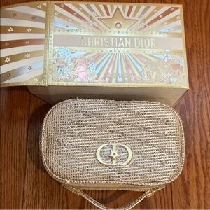 Dior Sparkling Gold Wristlet